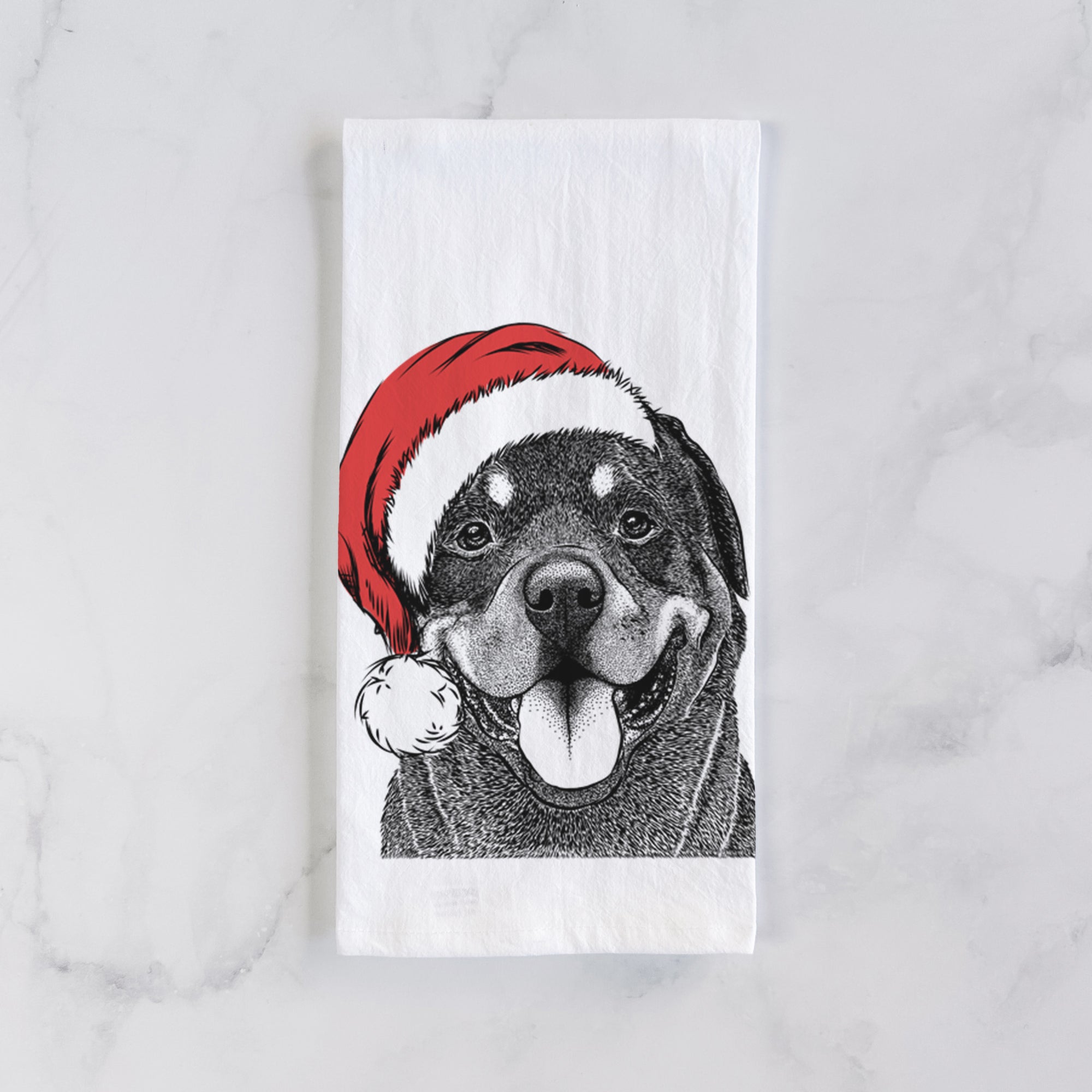 Hagan the Rottweiler Tea Towel