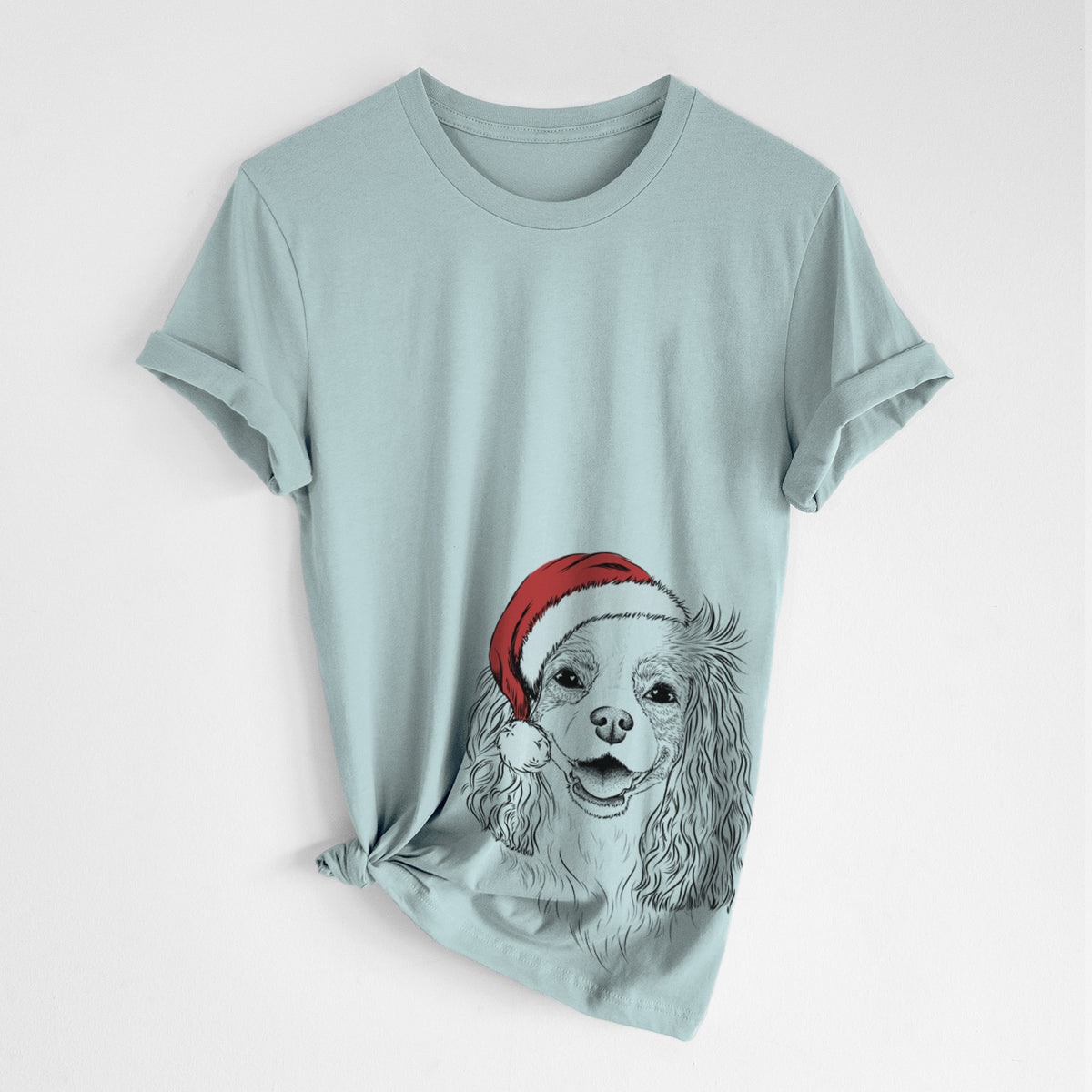Santa Halley Comet the Cavalier King Charles Spaniel - Unisex Crewneck