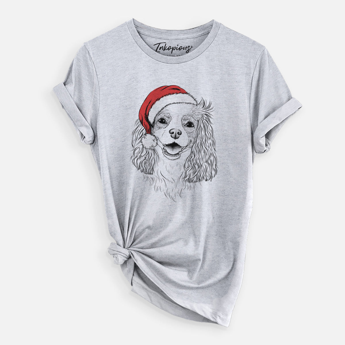 Santa Halley Comet the Cavalier King Charles Spaniel - Unisex Crewneck
