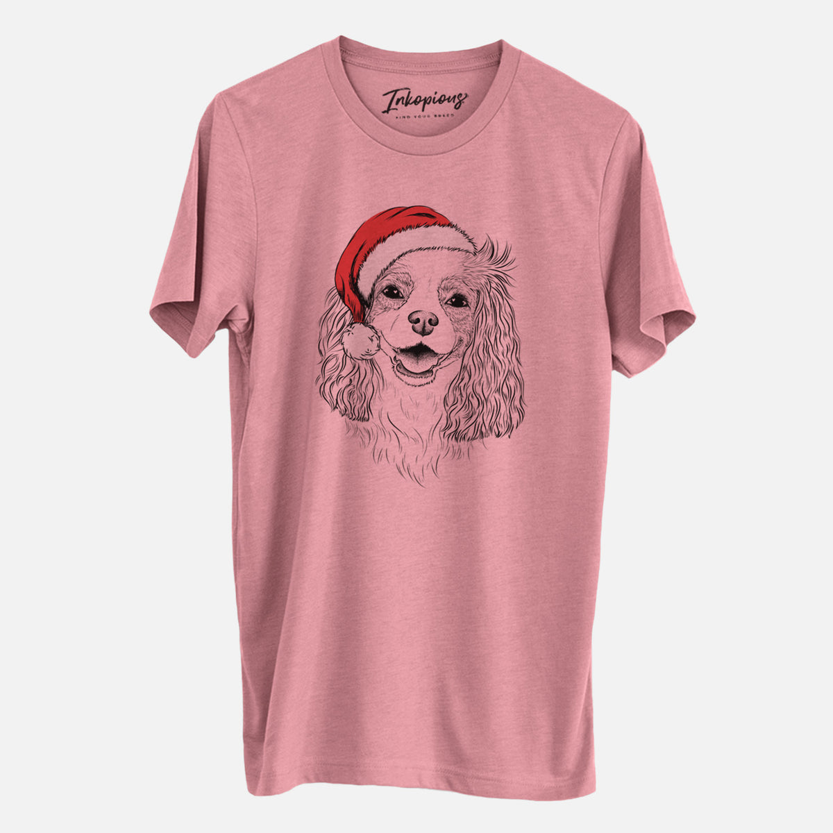 Santa Halley Comet the Cavalier King Charles Spaniel - Unisex Crewneck