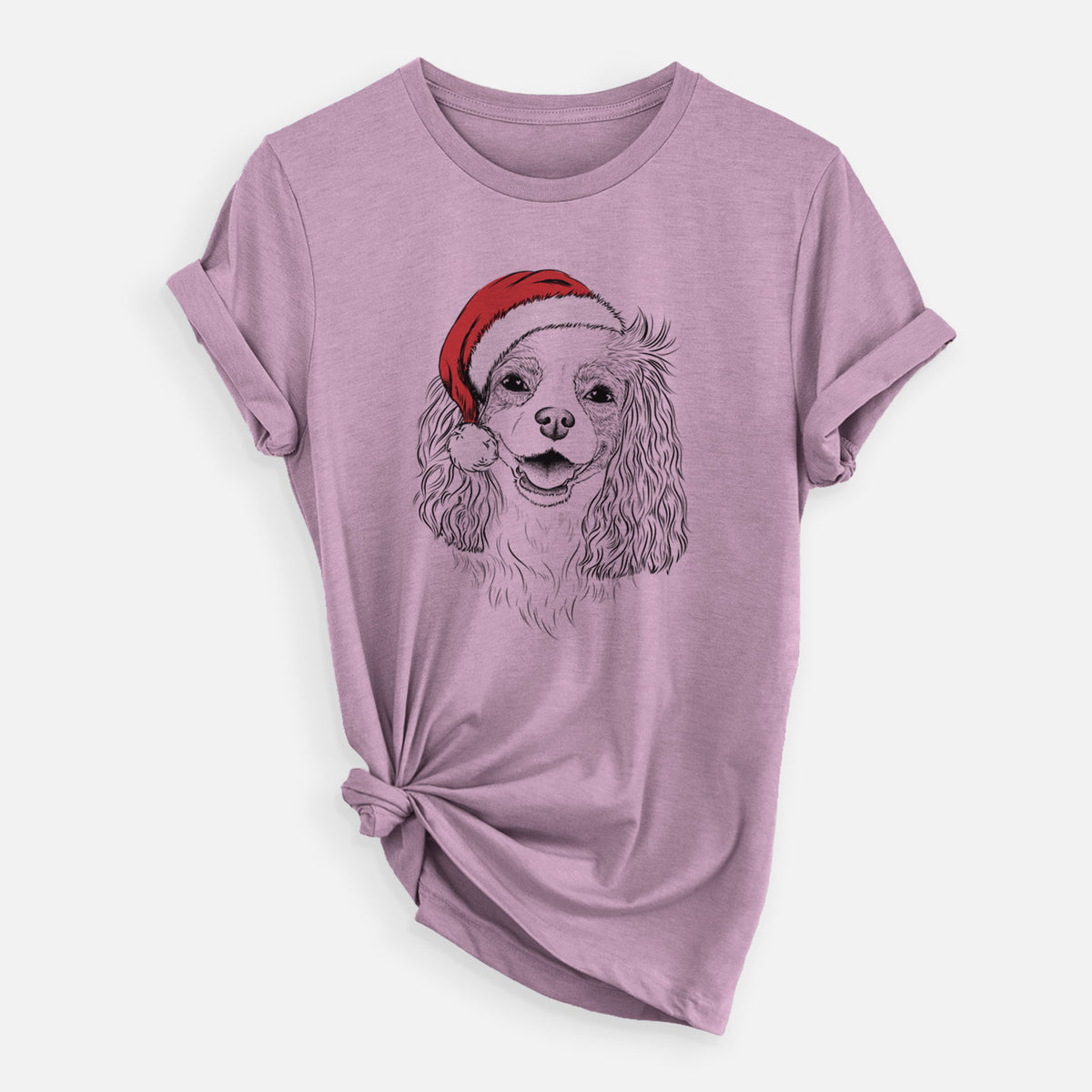 Santa Halley Comet the Cavalier King Charles Spaniel - Unisex Crewneck