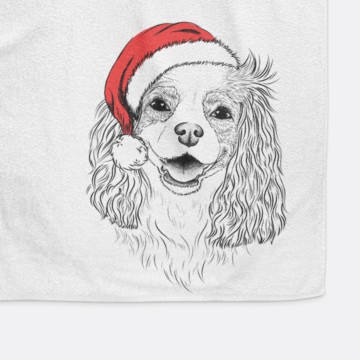 Halley Comet the Cavalier King Charles Spaniel Premium Hand Towel