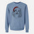 Santa Halley Comet the Cavalier King Charles Spaniel - Unisex Pigment Dyed Crew Sweatshirt