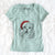 Santa Halley Comet the Cavalier King Charles Spaniel - Women's Perfect V-neck Shirt