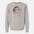 Santa Hans the Dachshund - Unisex Pigment Dyed Crew Sweatshirt