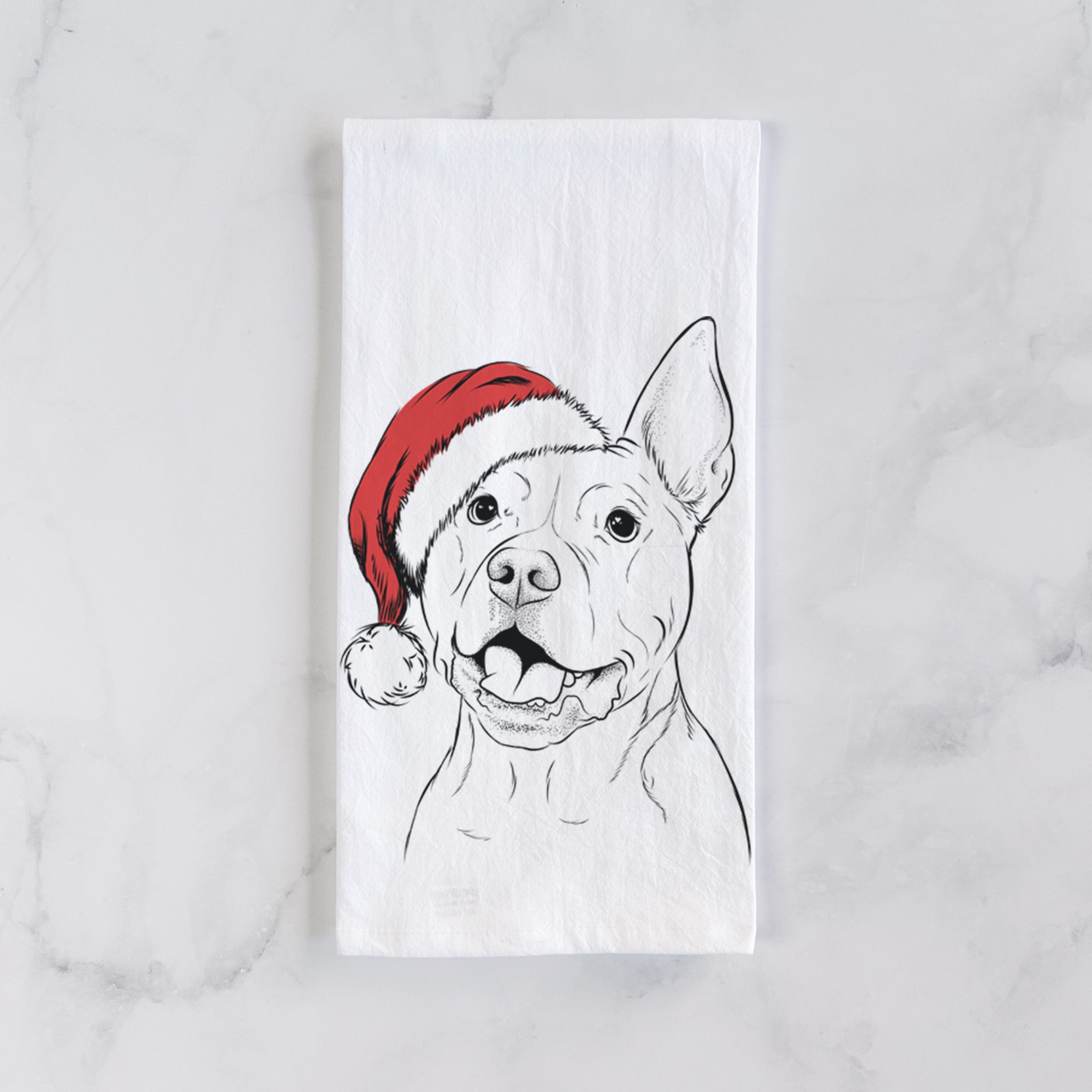 Harley the Pitbull Tea Towel