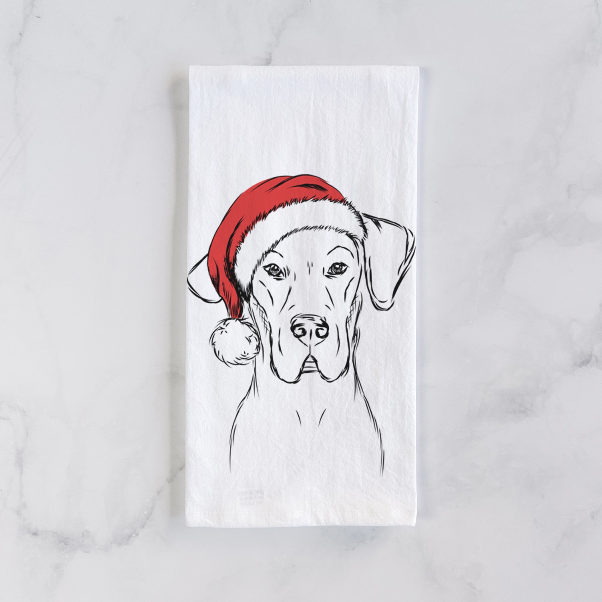 Harvey the Great Dane Tea Towel