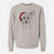 Santa Heidi the Schnauzer Mix - Unisex Pigment Dyed Crew Sweatshirt