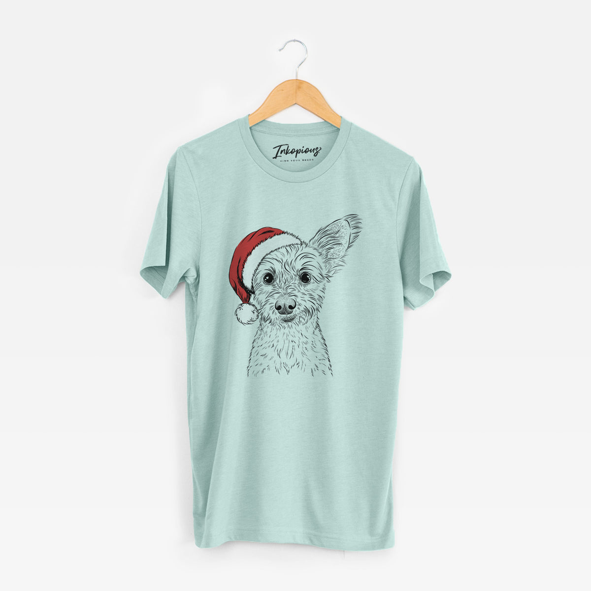 Santa Heidi the Schnauzer Mix - Unisex Crewneck