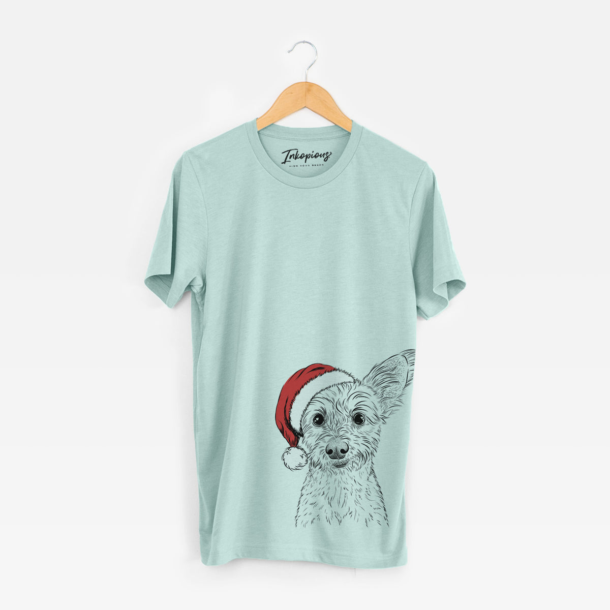 Santa Heidi the Schnauzer Mix - Unisex Crewneck