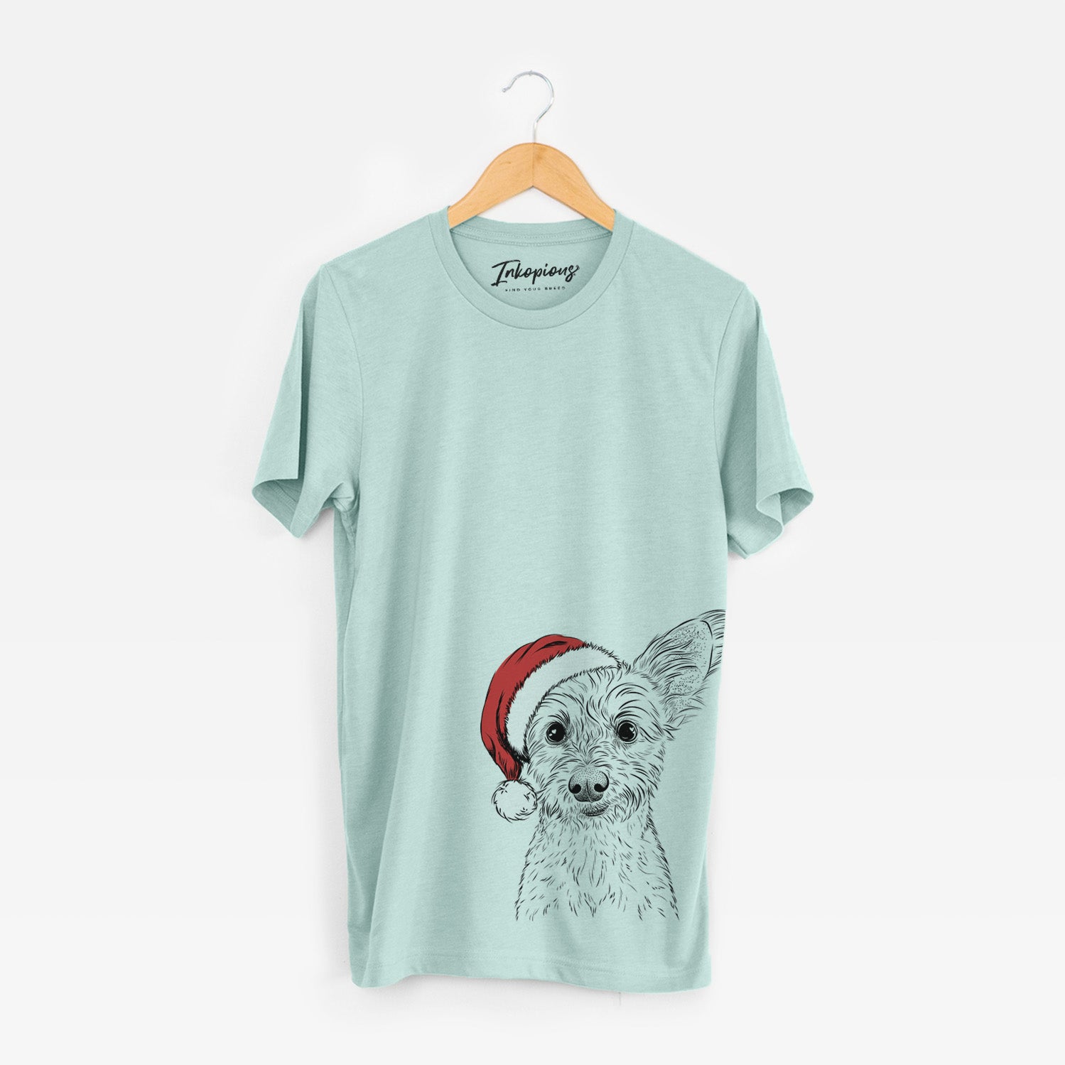 Santa Heidi the Schnauzer Mix - Unisex Crewneck