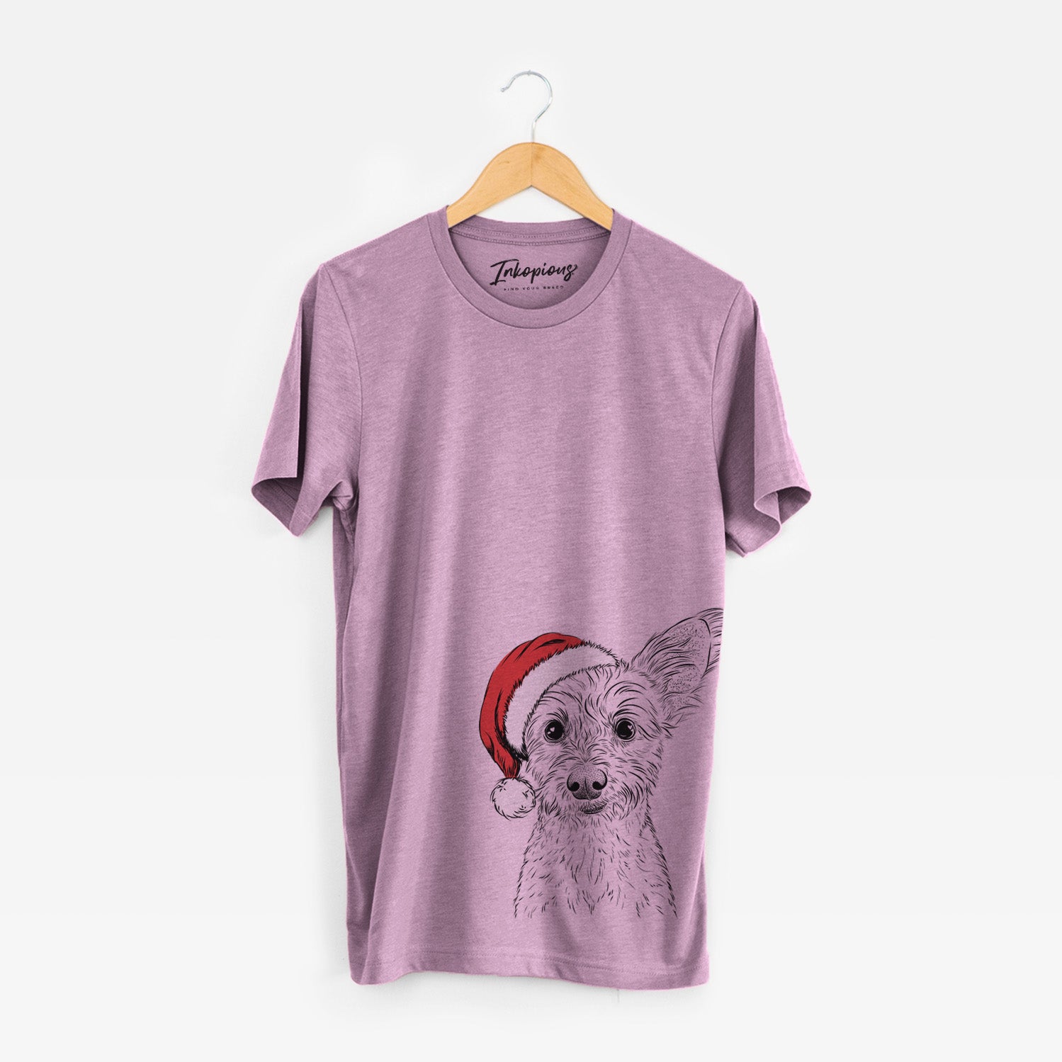 Santa Heidi the Schnauzer Mix - Unisex Crewneck