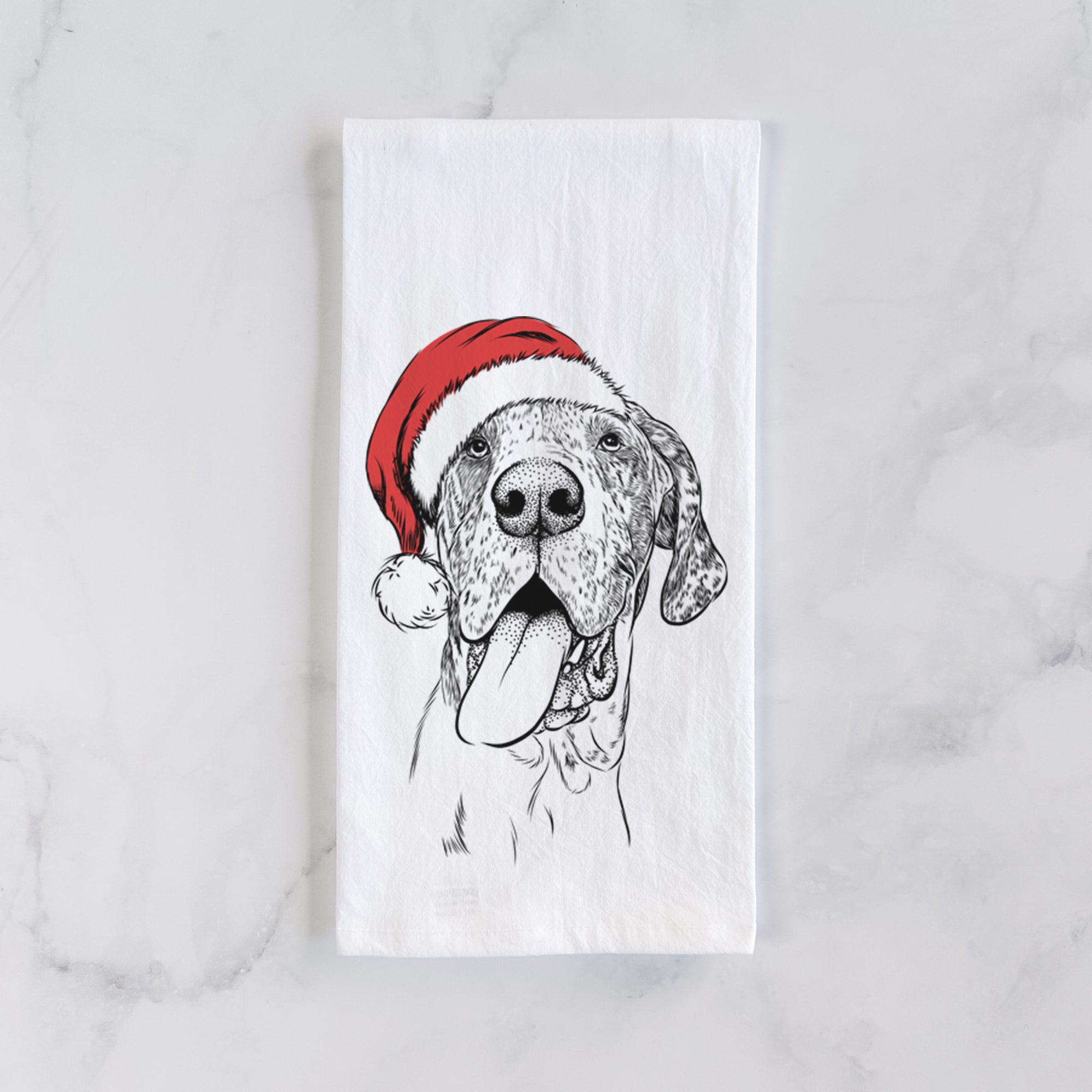 Hennessey the Great Dane Tea Towel