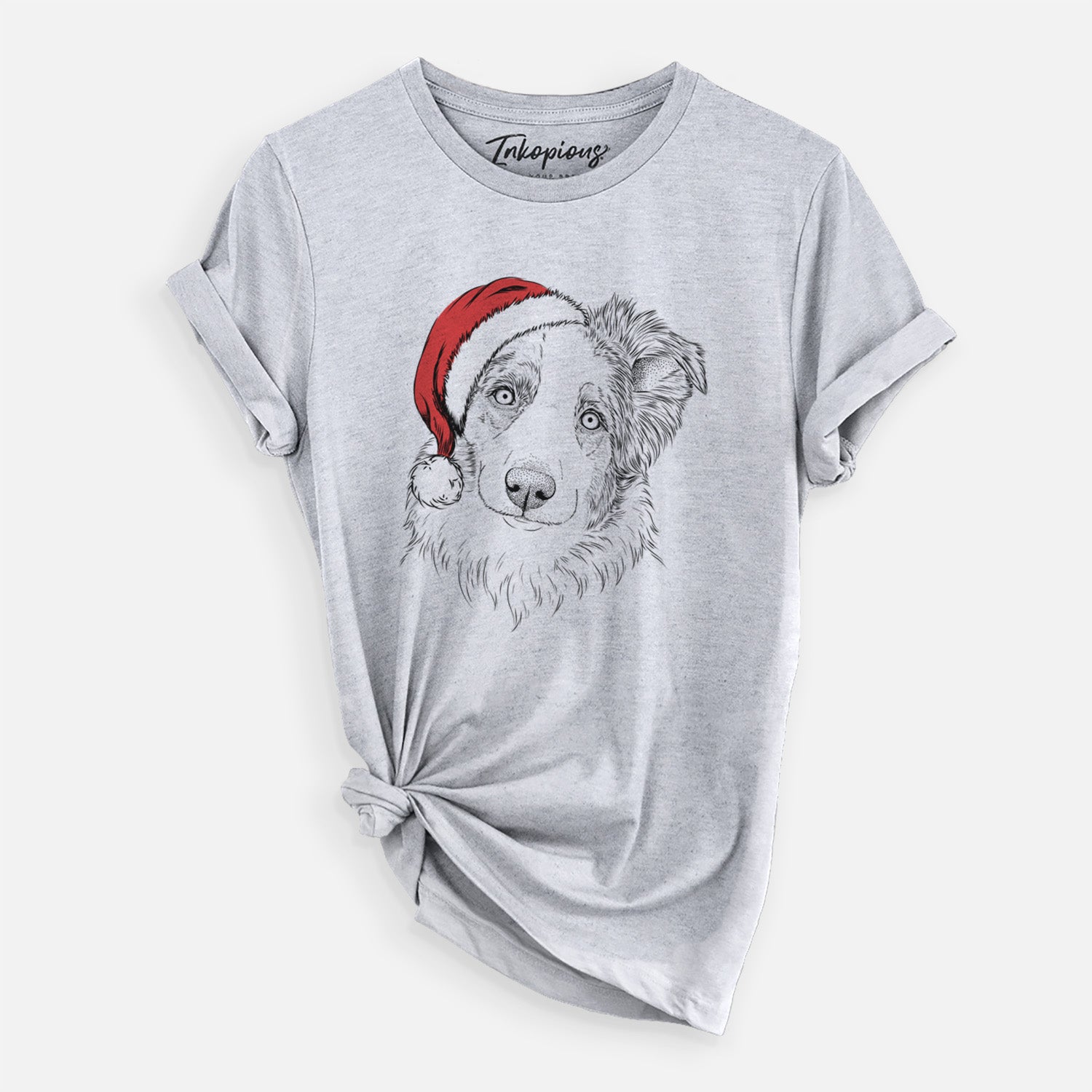 Santa HoneyBee the Miniature Australian Shepherd - Unisex Crewneck