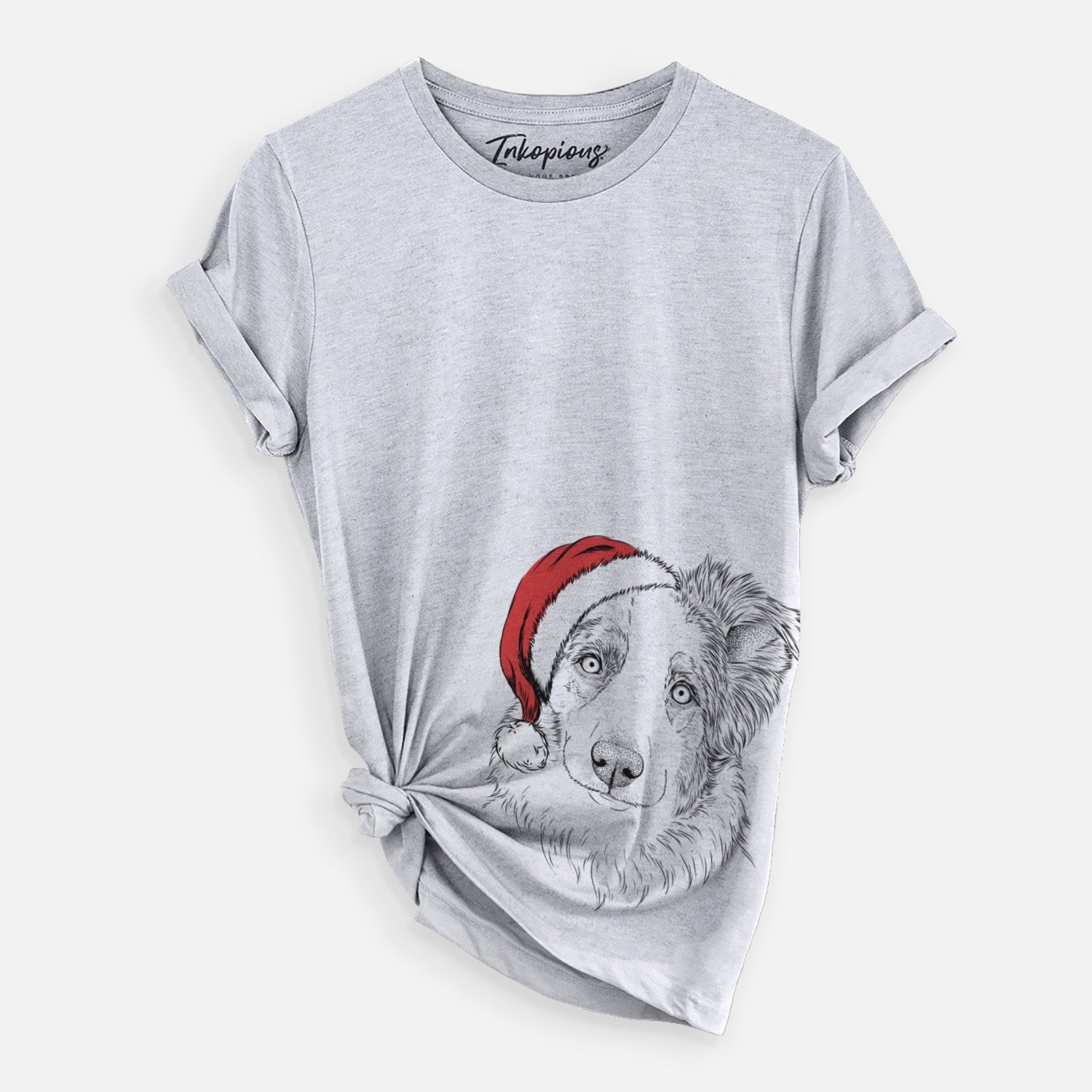 Santa HoneyBee the Miniature Australian Shepherd - Unisex Crewneck