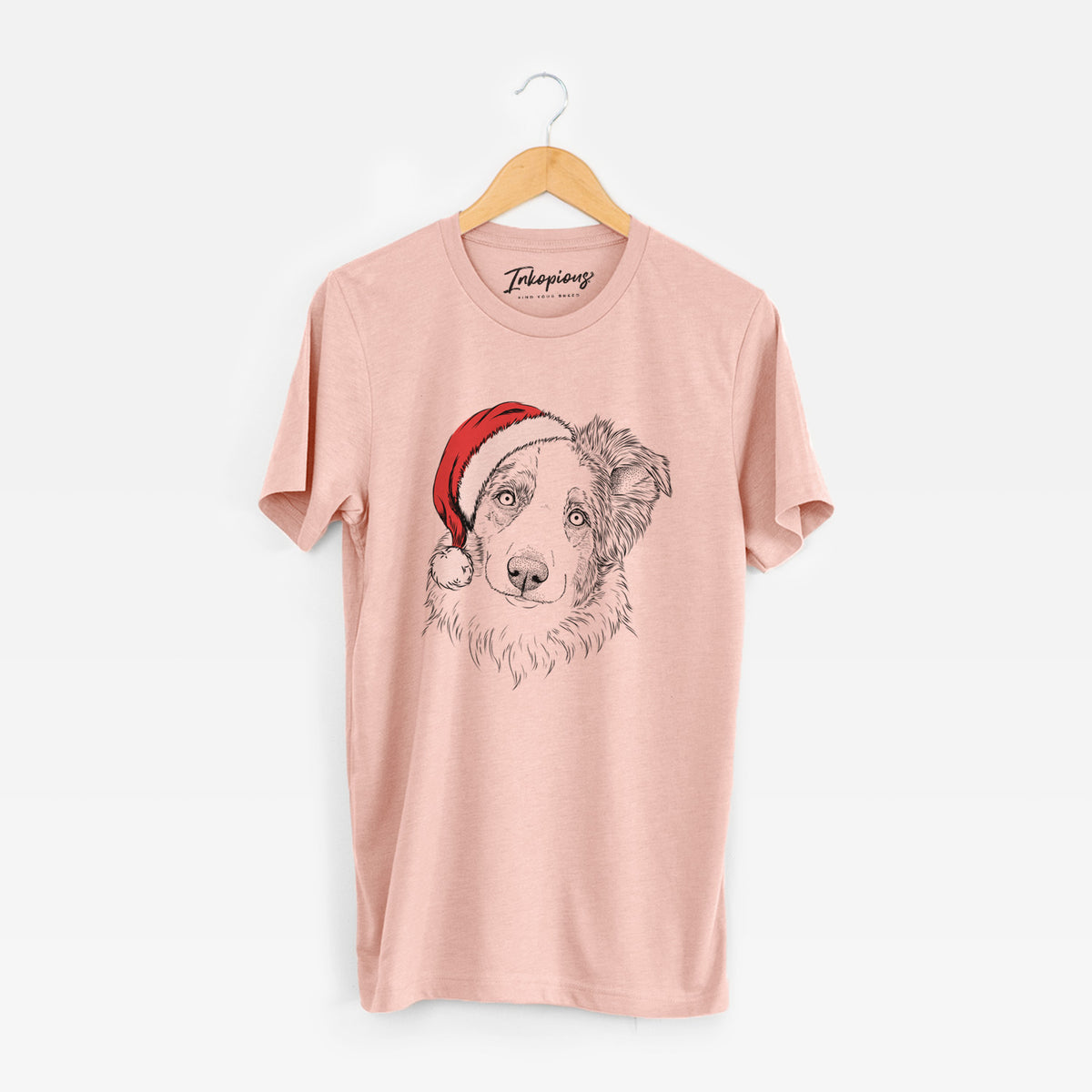 Santa HoneyBee the Miniature Australian Shepherd - Unisex Crewneck