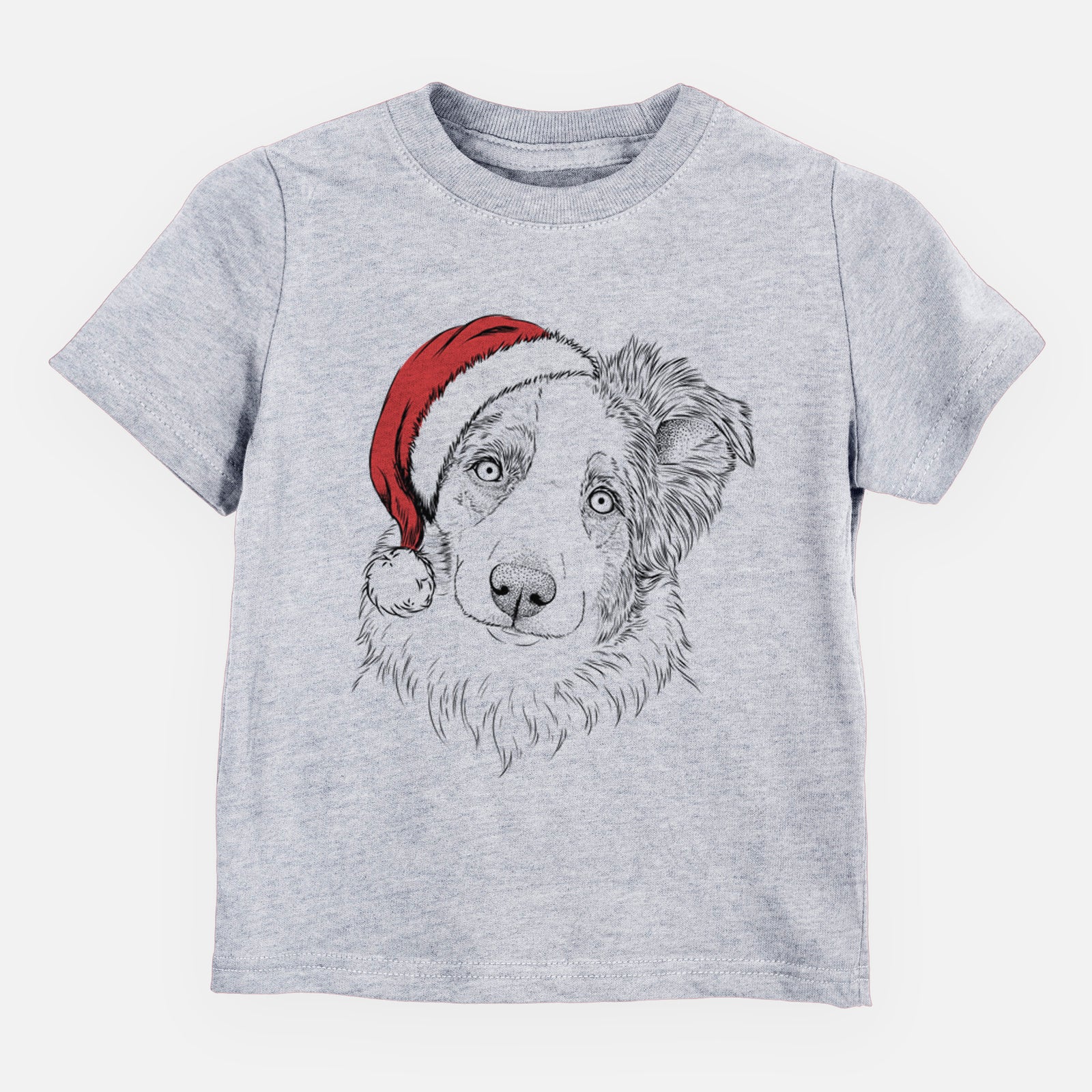 Santa HoneyBee the Miniature Australian Shepherd - Kids/Youth/Toddler Shirt