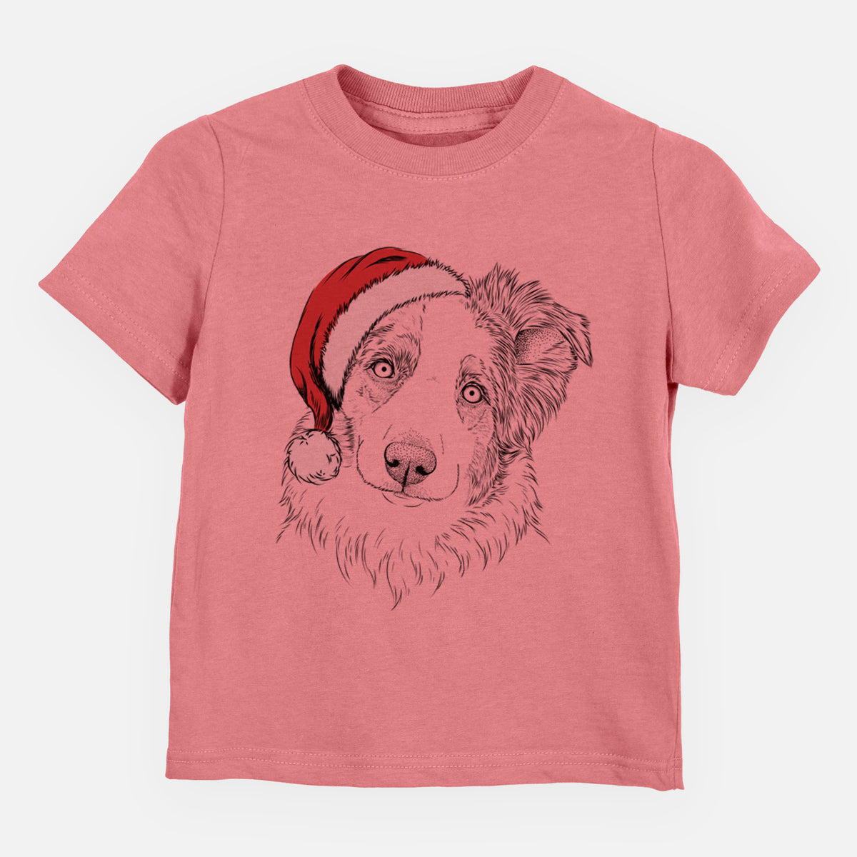 Santa HoneyBee the Miniature Australian Shepherd - Kids/Youth/Toddler Shirt