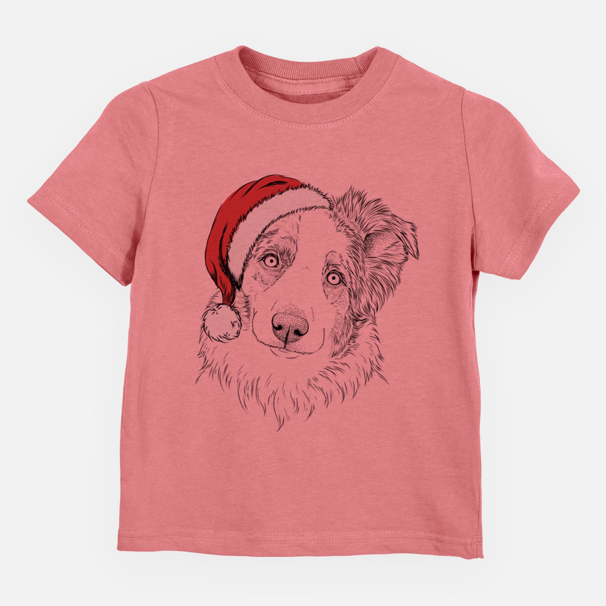 Santa HoneyBee the Miniature Australian Shepherd - Kids/Youth/Toddler Shirt