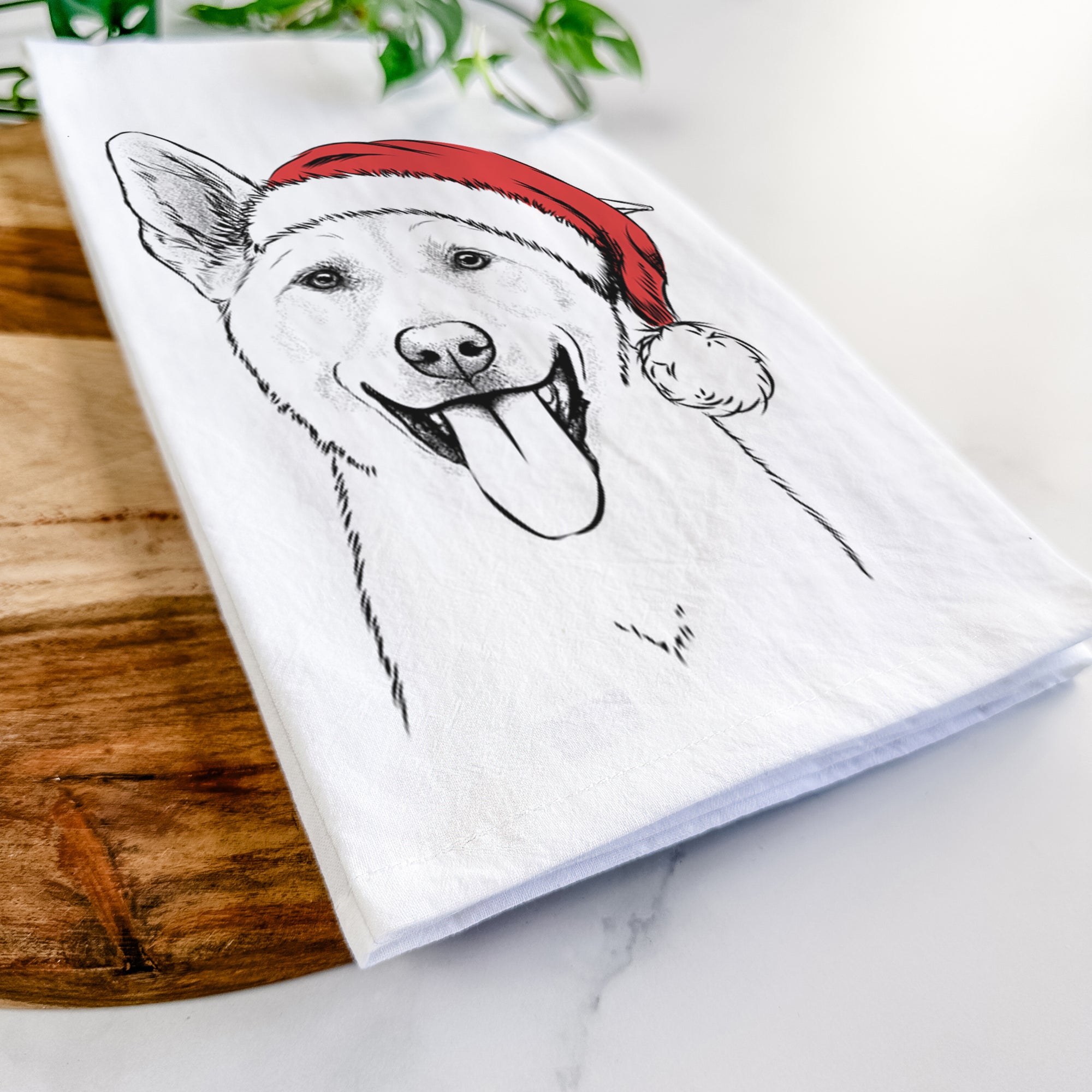 Hoya the Korean Jindo Tea Towel