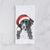 Indi the Border Collie Tea Towel