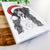 Indi the Border Collie Tea Towel