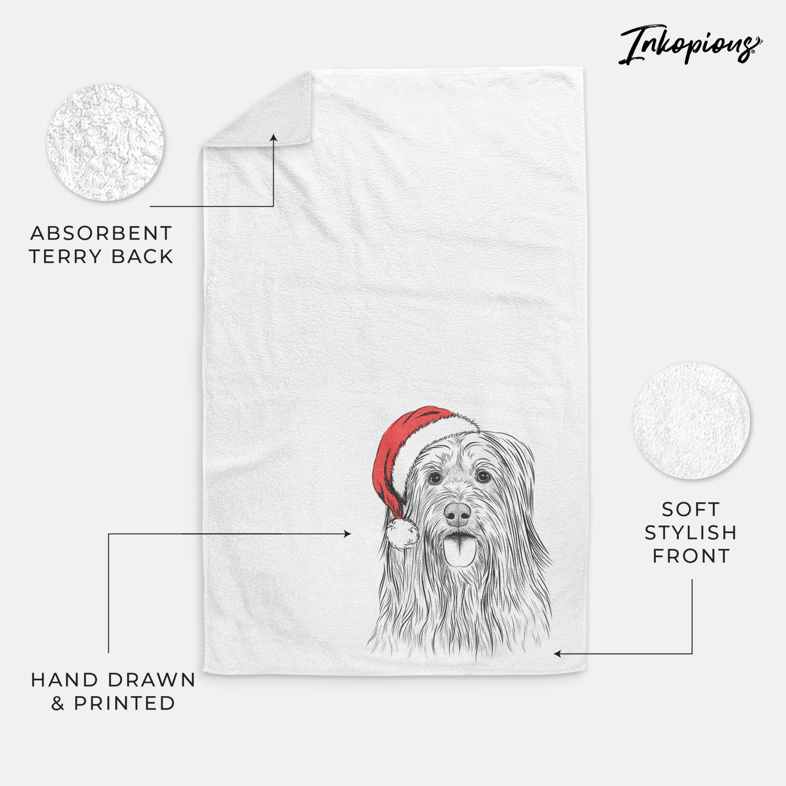 Indy the Korean Sapsali Decorative Hand Towel