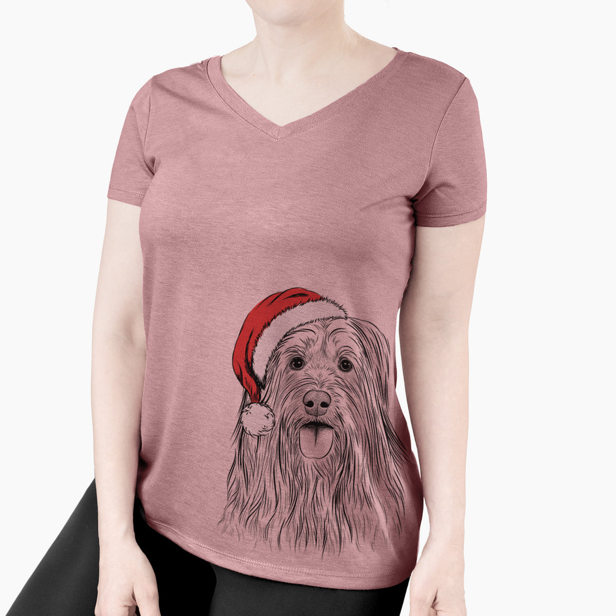 Santa Indy the Korean Sapsali - Women's Perfect V-neck Shirt