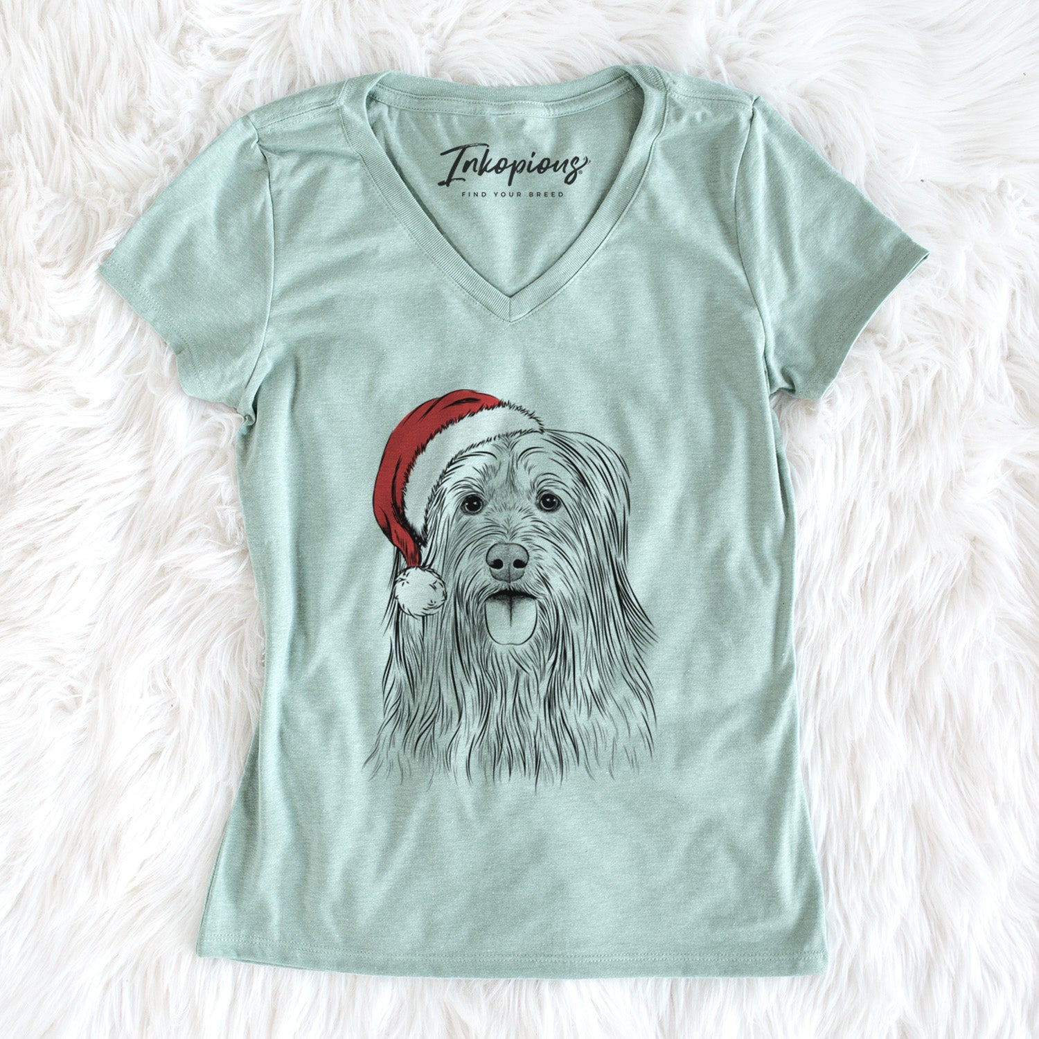 Santa Indy the Korean Sapsali - Women's Perfect V-neck Shirt