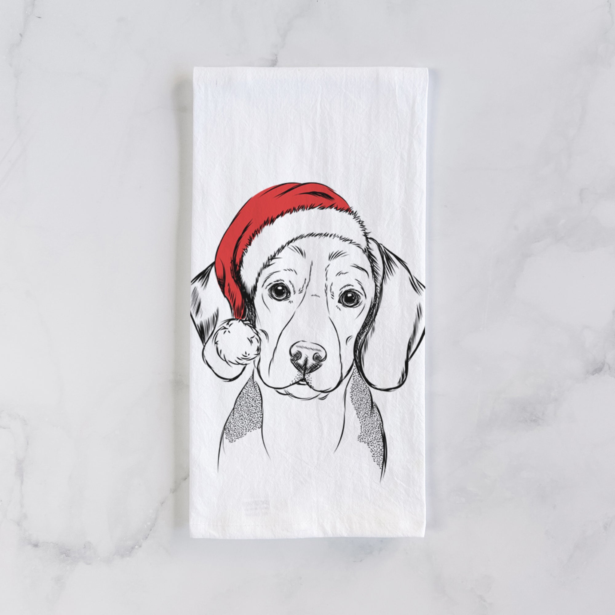 Jake the Beagle Tea Towel