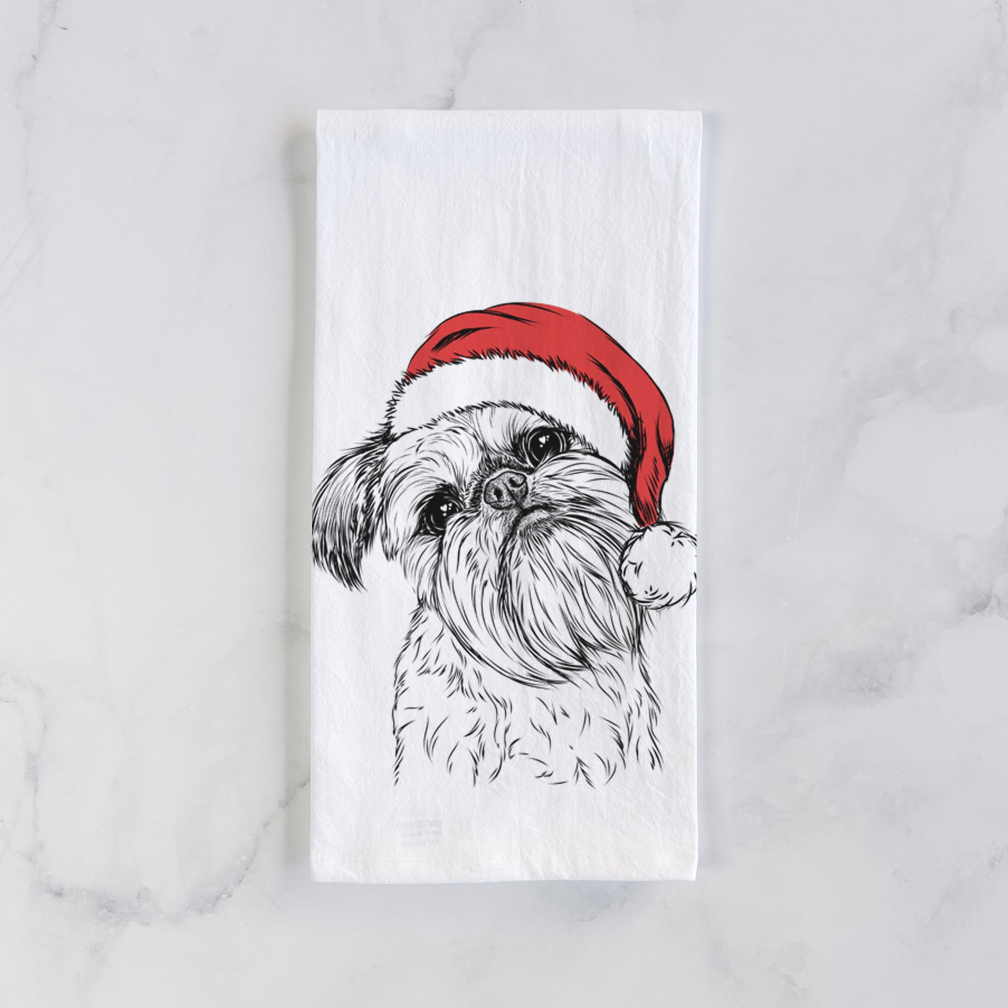 Jasper Joe the Brussels Griffon Tea Towel