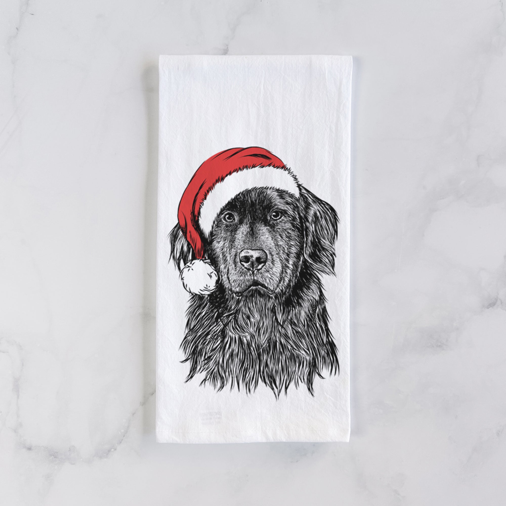 Jinx the Newfoundland Tea Towel