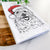 Kami the West Highland Terrier Tea Towel