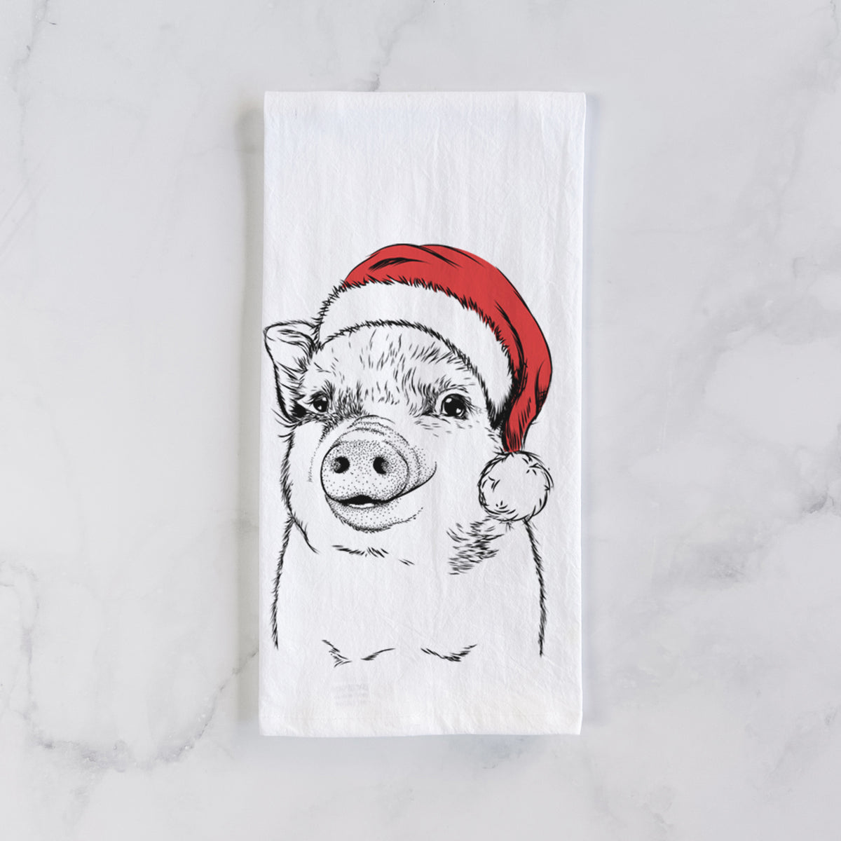 Kevin the Spotted Pig Tea Towel