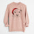 Santa Khaleesi the Pitbull - Unisex Pigment Dyed Crew Sweatshirt