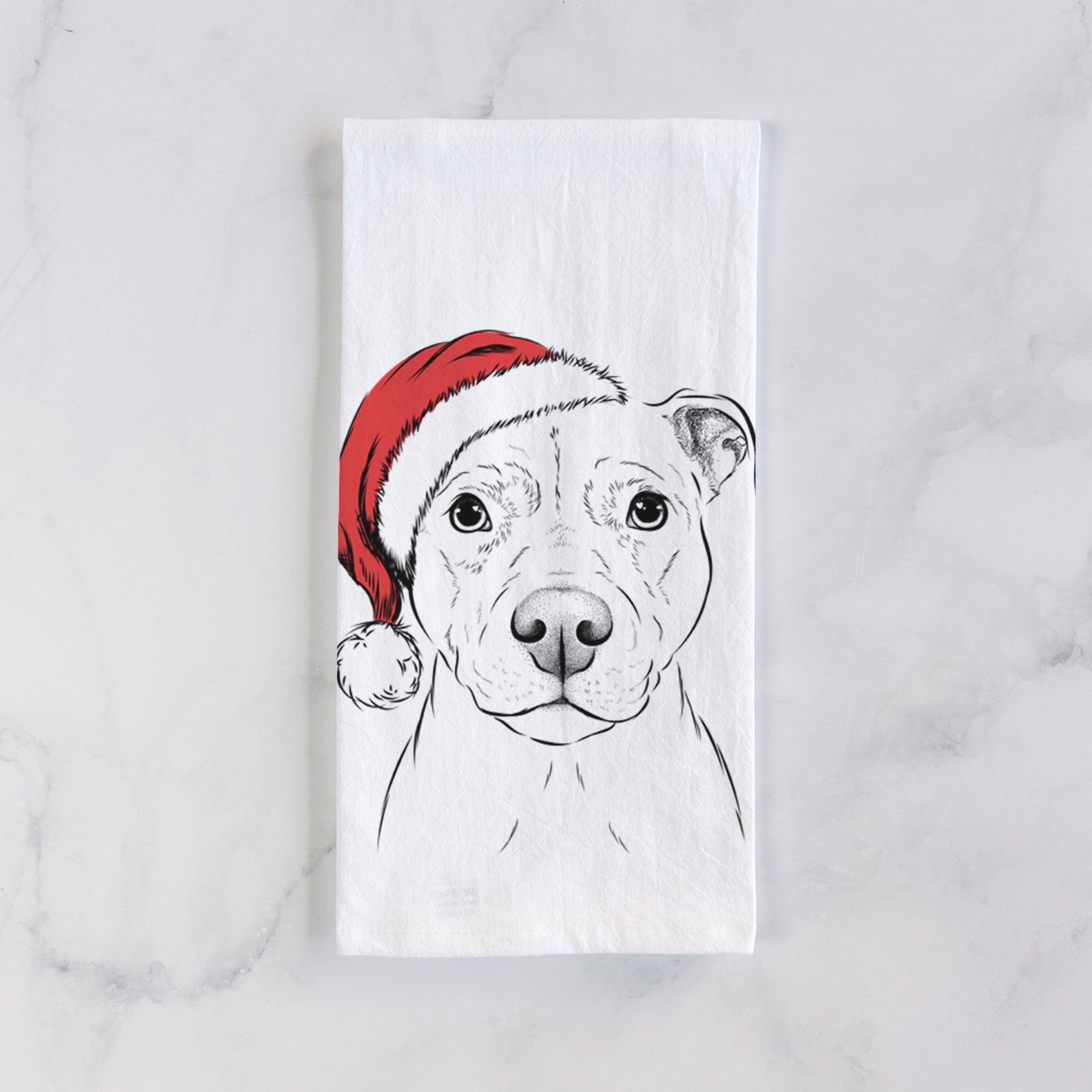 Khaleesi the Pitbull Tea Towel