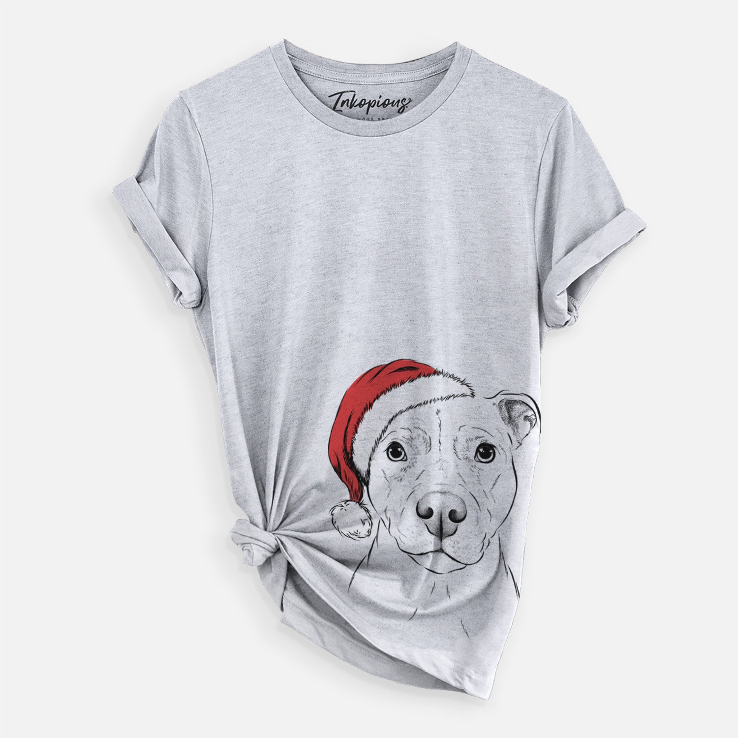 Santa Khaleesi the Pitbull - Unisex Crewneck