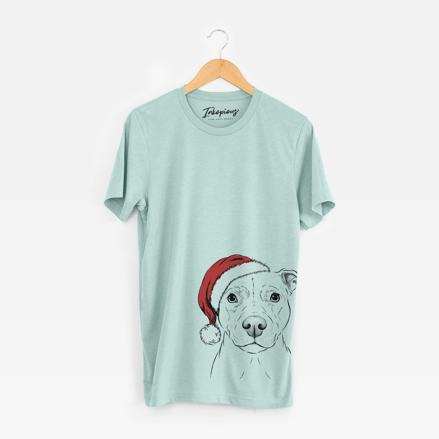 Santa Khaleesi the Pitbull - Unisex Crewneck