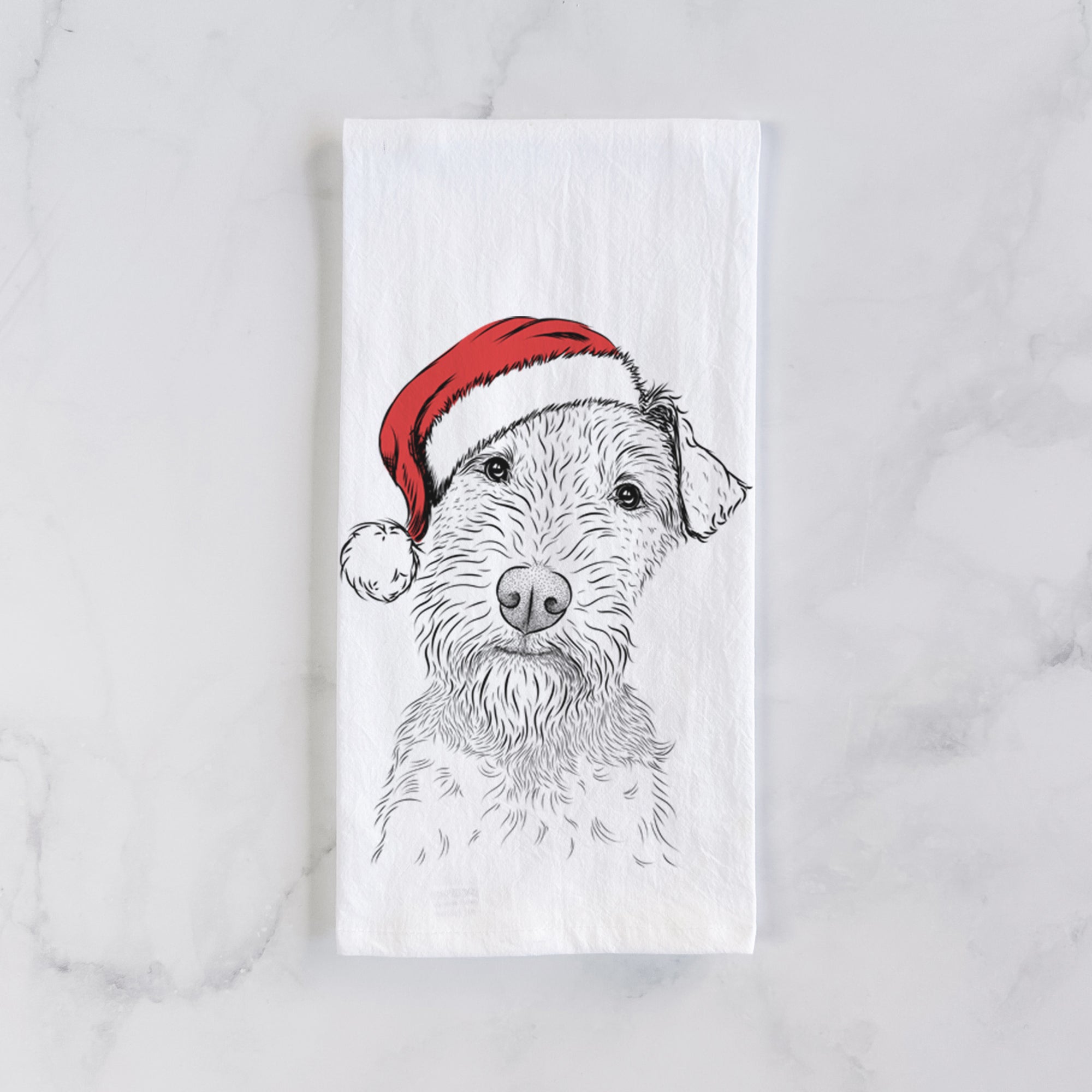 Kiara the Welsh Terrier Tea Towel