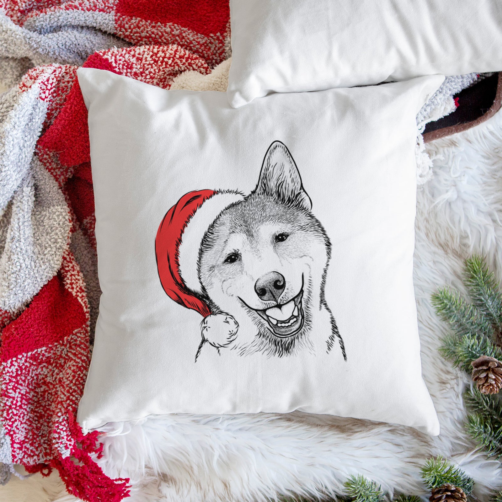 Koby the Shiba Inu - Throw Pillow Cover