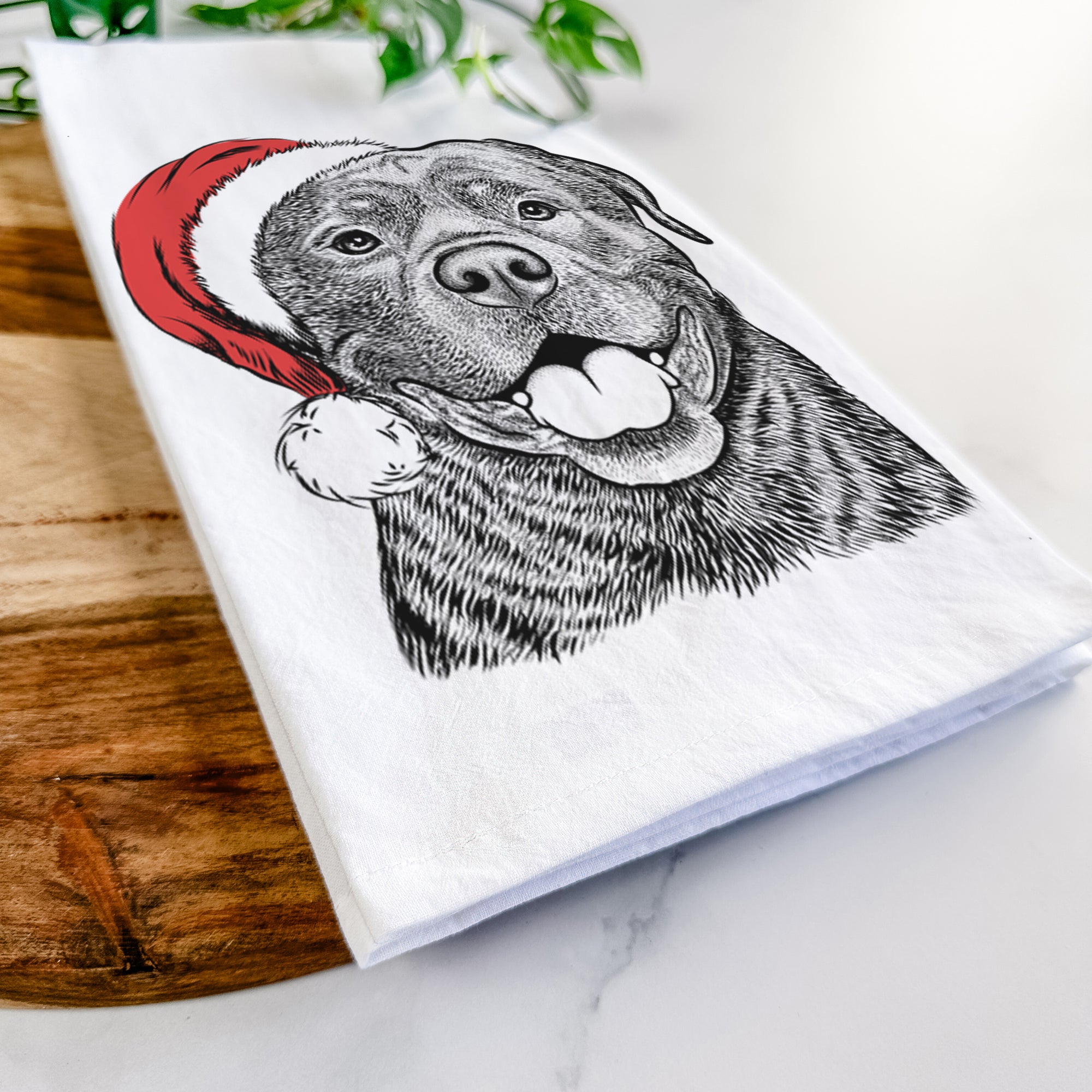 Kojak the Rottweiler Tea Towel