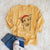 Santa Kyu the Windsprite - Men's Heavyweight 100% Cotton Long Sleeve