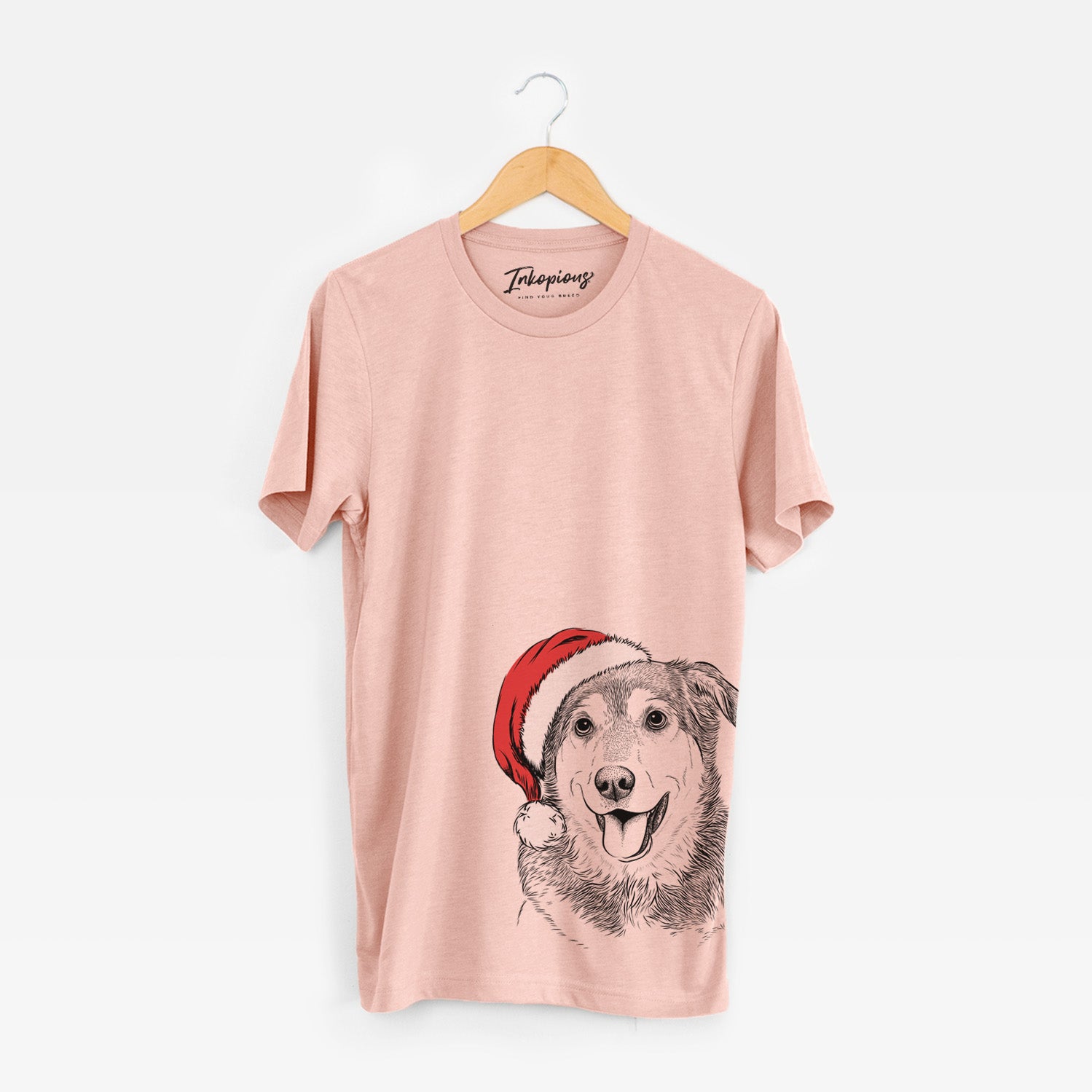 Santa Lance the Lab/Shepherd Mix - Unisex Crewneck