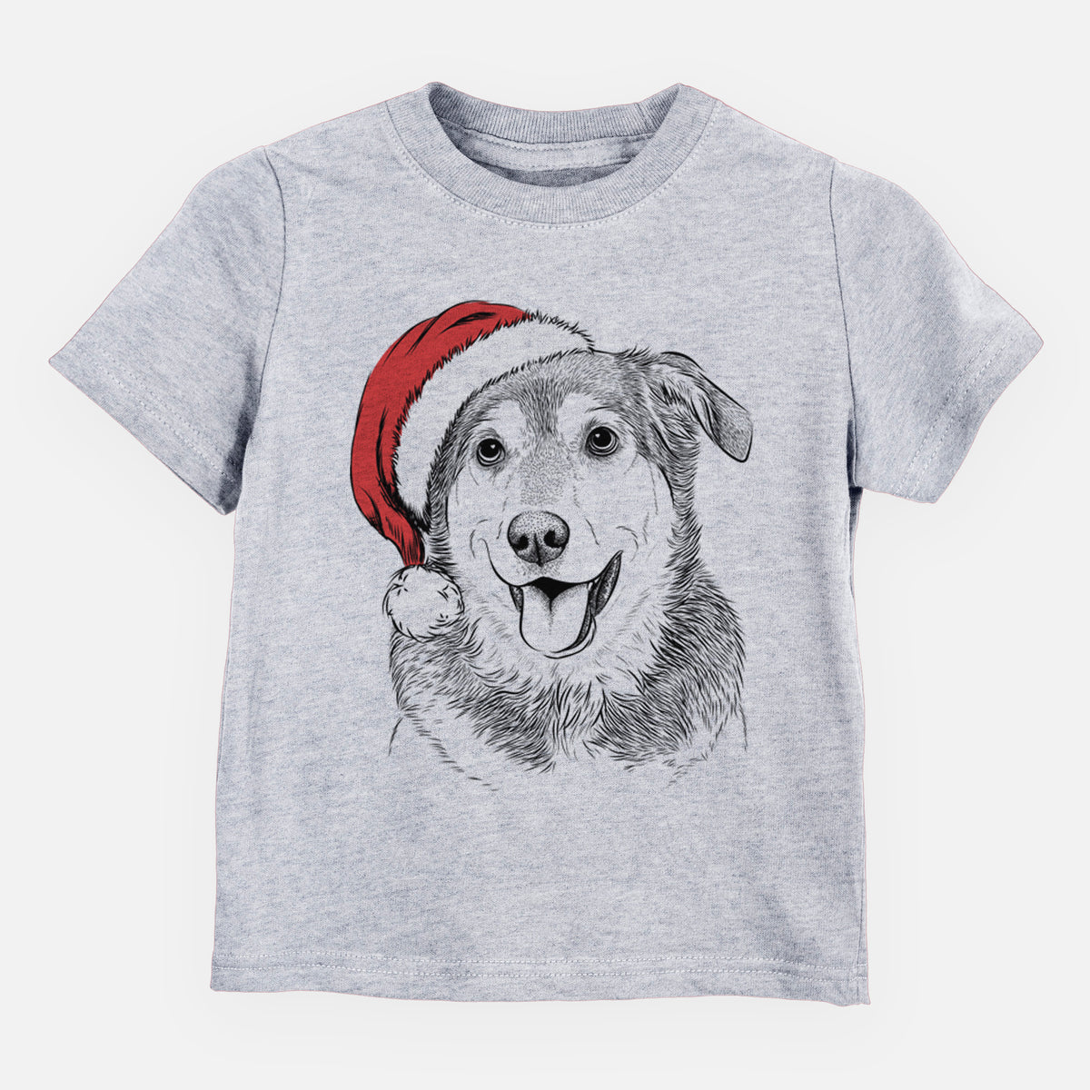 Santa Lance the Lab/Shepherd Mix - Kids/Youth/Toddler Shirt