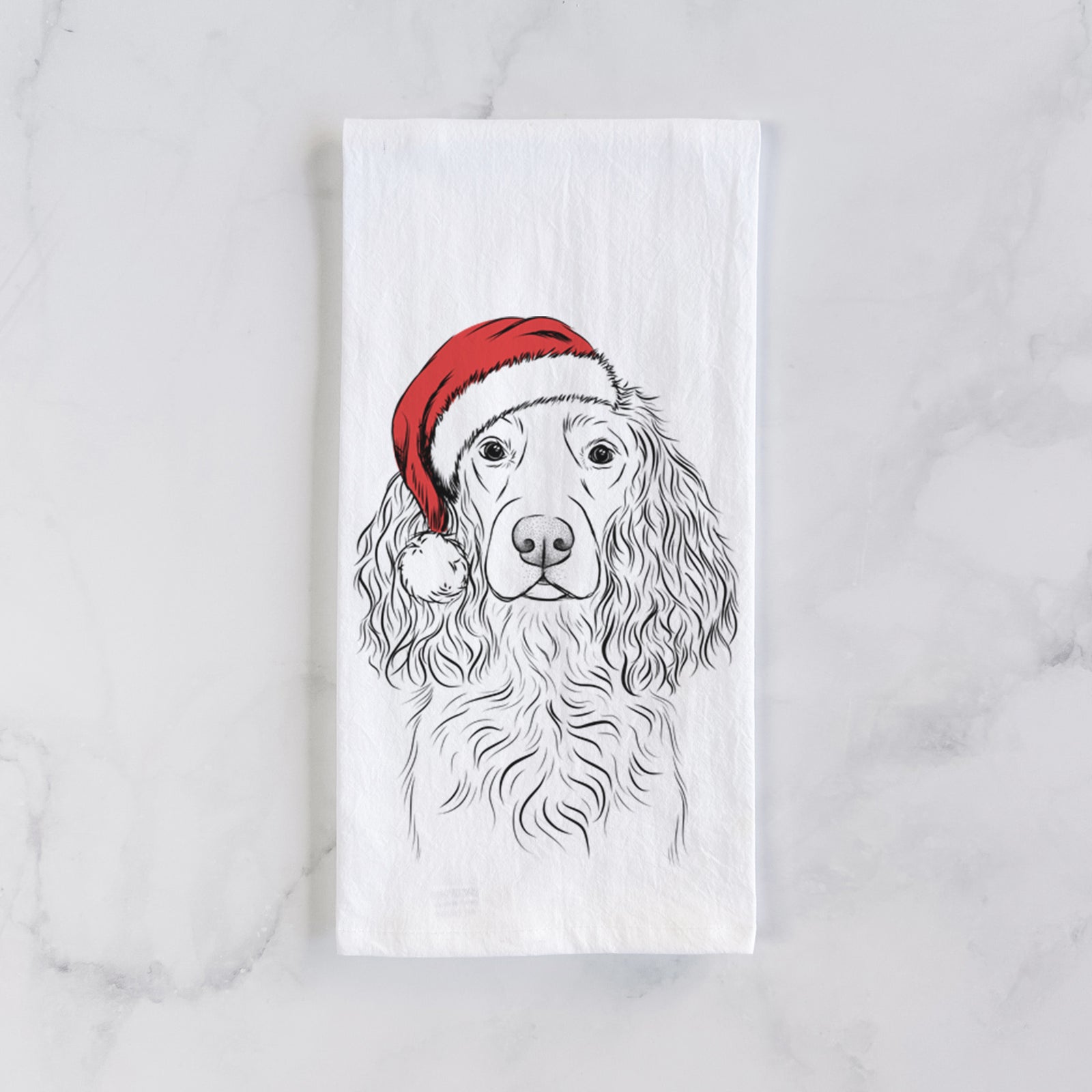 Landry the Boykin Spaniel Tea Towel