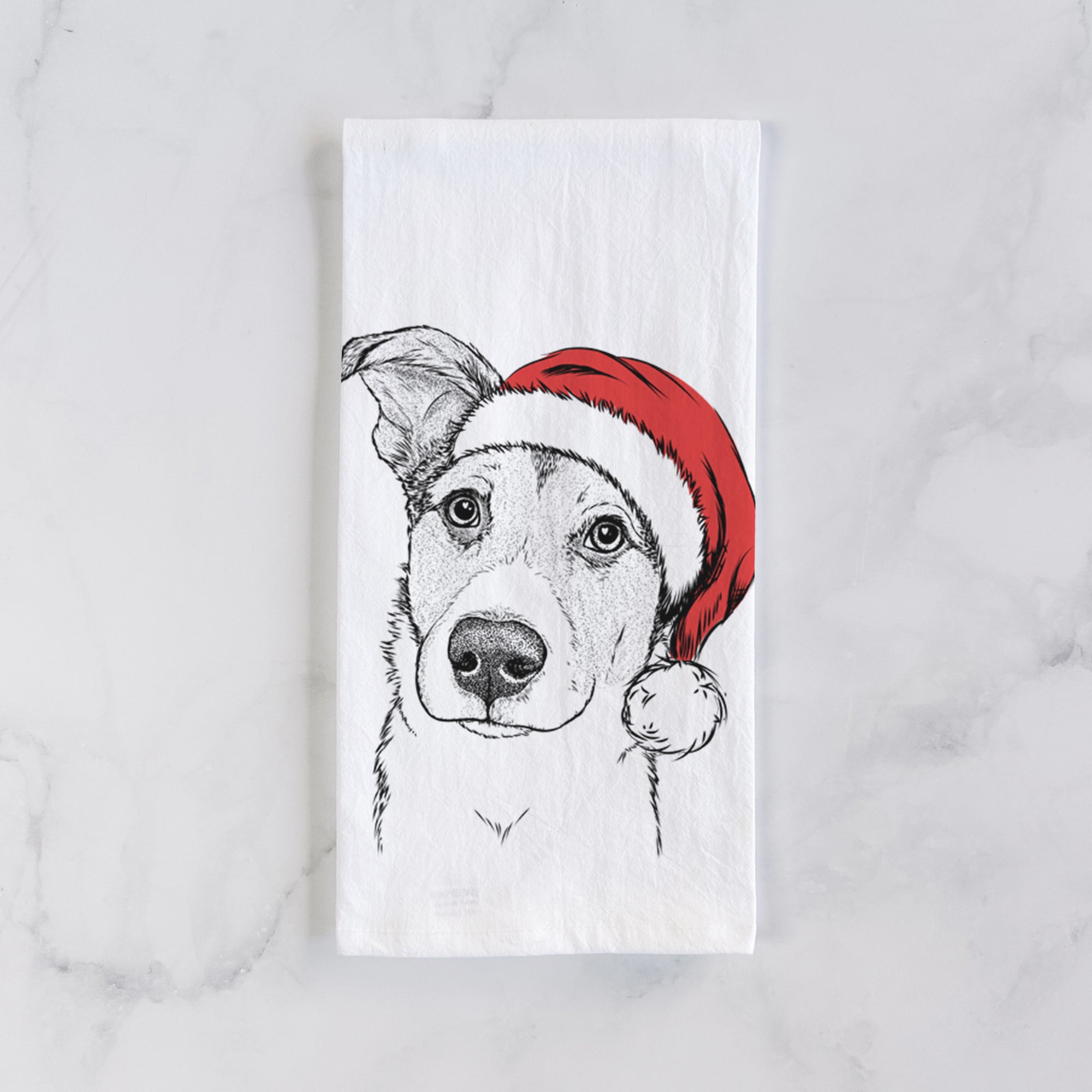 Leia the Mixed Breed Tea Towel