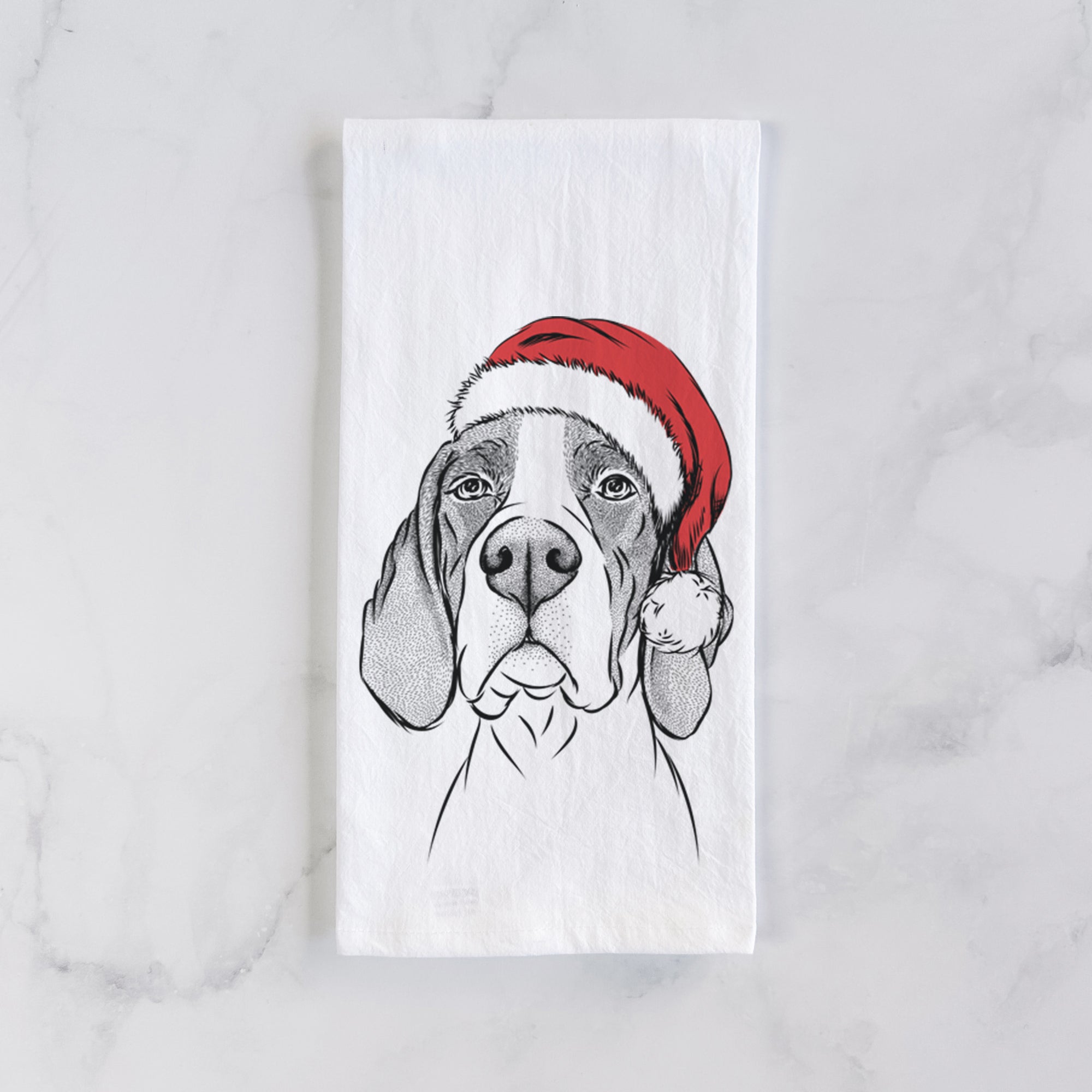 Liam the English Pointer Tea Towel