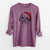 Santa Lucy the Shorkie - Men's Heavyweight 100% Cotton Long Sleeve