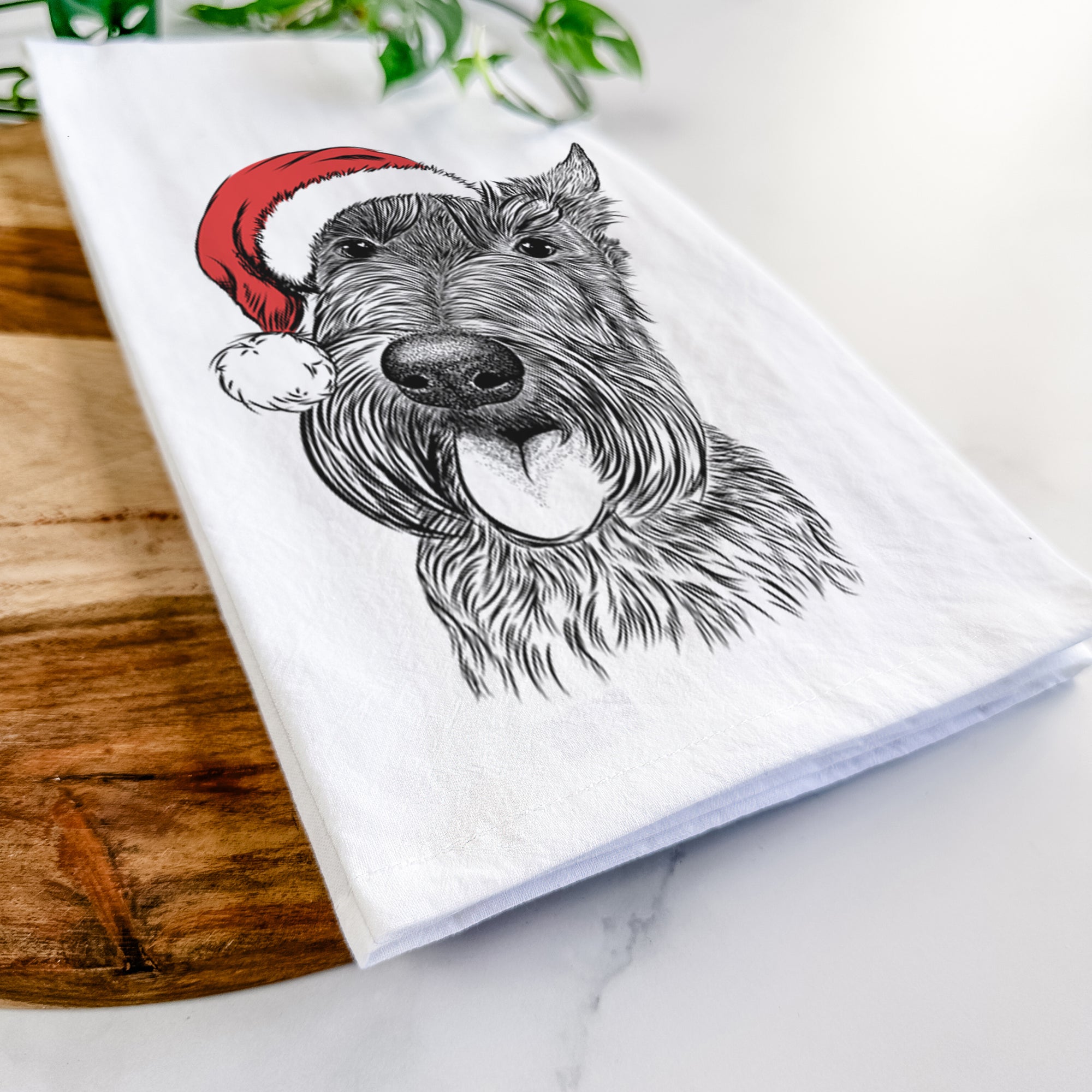 Magnus the Scottish Terrier Tea Towel