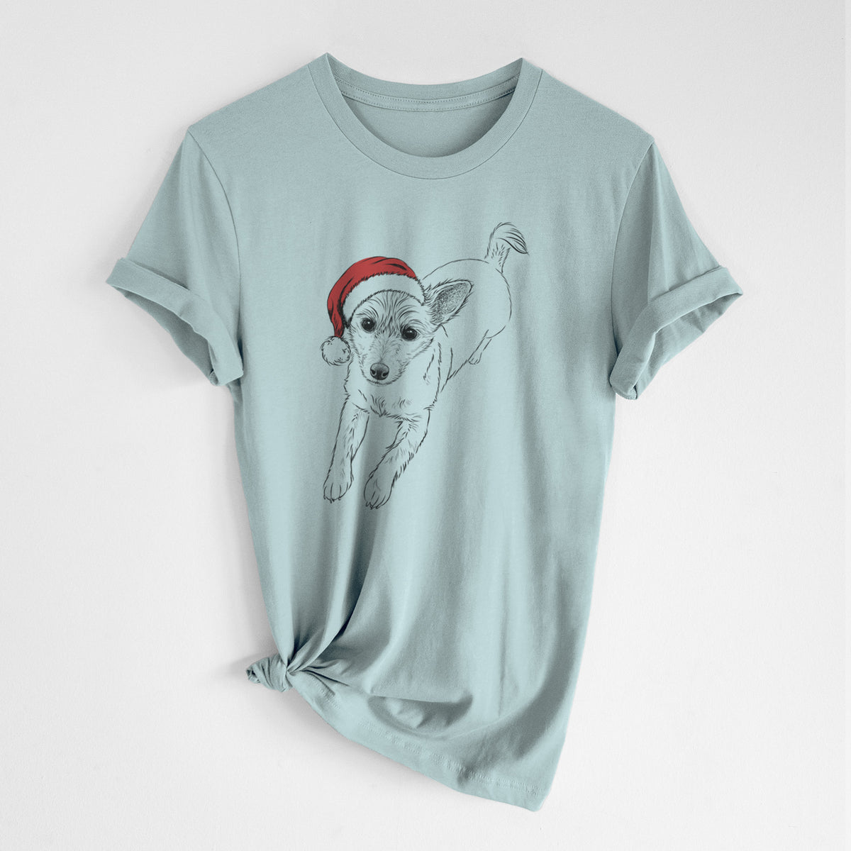 Santa Maisie the Terrier Mix - Unisex Crewneck